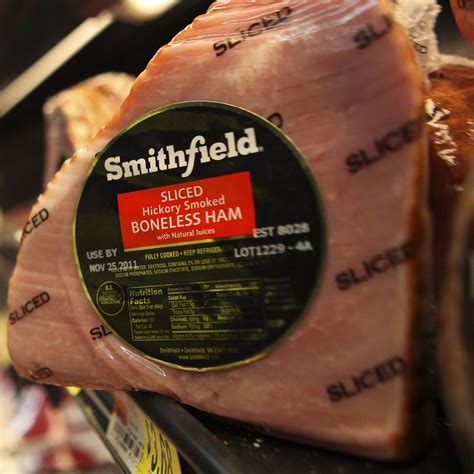 are smithfield hams made in china